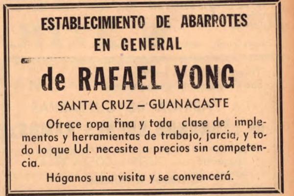 1. Establecimiento de abarrotes en general - Rafael Yong