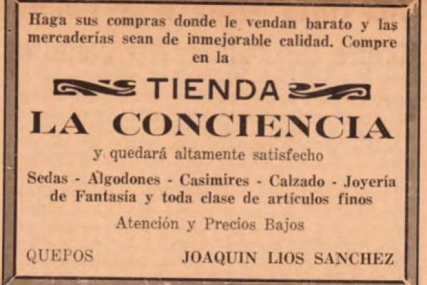 7. Tienda LA CONCIENCIA - Joaquín Lios Sánchez