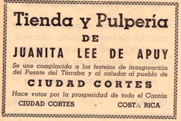 15. Tienda y pulpería de Juanita Lee de Apuy