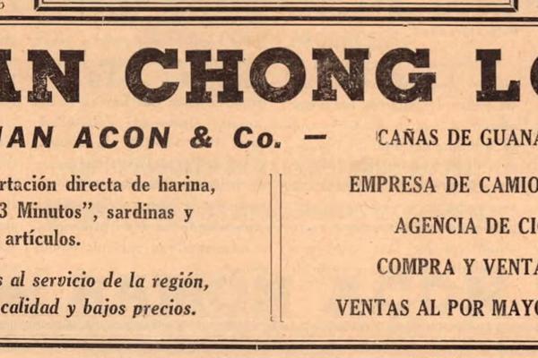 6. MAN CHONG LOY   JUAN ACÓN & Co. - Almacenistas, empresa de camiones de carga