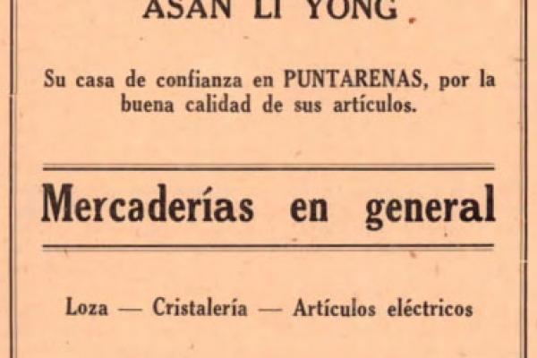 19. Tung Sing mercadería en general - Asan Li Yong