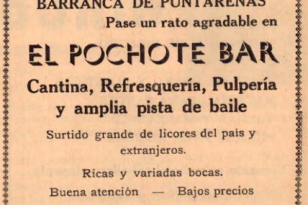 21. El Pochote Bar- Cantina, refresquería, pulpería y amplia pista de baile- Rosa vda. de Chango Sucs.