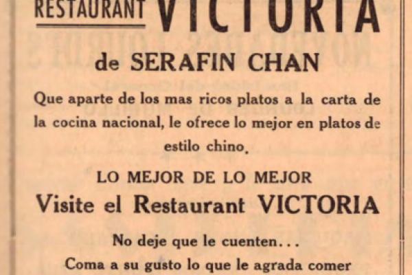 7. Restaurante Victoria- Serafin Chan